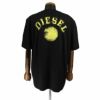 DIESEL ディーゼル Tシャツ 半袖 メンズ T JUST K3 ブラック XLサイズ A08687 0GRAI 9XX BK