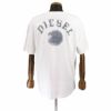 DIESEL ディーゼル Tシャツ 半袖 メンズ T JUST K3 ホワイト Lサイズ A08687 0GRAI 100 WH