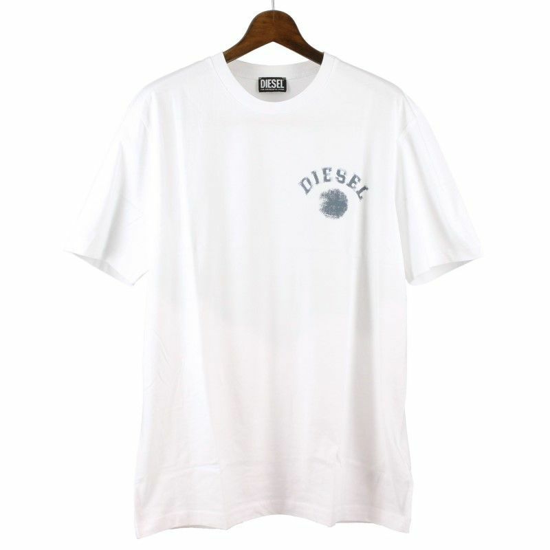 DIESEL ディーゼル Tシャツ 半袖 メンズ T JUST K3 ホワイト Mサイズ  