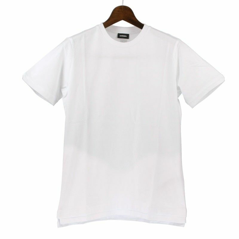 ディーゼル DIESEL Tシャツ メンズ T-DIAMANTIK-NEW Mサイズ ホワイト SW7W-0091A 100 WH