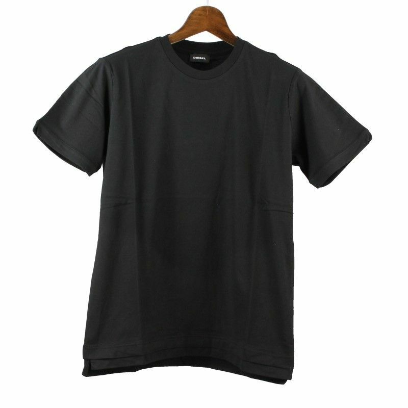 ディーゼル DIESEL Tシャツ メンズ T-DIAMANTIK-NEW Sサイズ ブラック SW7W-0091A 900 BK