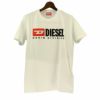 ディーゼル DIESEL Tシャツ メンズ T-DIEGOR-DIV Mサイズ ホワイト A03766-0AAXJ 100 WH