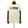 ディーゼル DIESEL Tシャツ メンズ T-DIEGOR-DIV Mサイズ ホワイト A03766-0AAXJ 100 WH