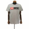 ディーゼル DIESEL Tシャツ メンズ T-DIEGOR-DIV XLサイズ グレー A03766-0AAXJ 9CB GY