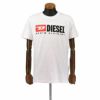 ディーゼル DIESEL Tシャツ メンズ T-DIEGOR-DIV XLサイズ ホワイト A03766-0AAXJ 100 WH