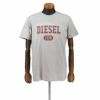 ディーゼル DIESEL Tシャツ メンズ T-DIEGOR-K46 Lサイズ グレー A03824-0GRAI 9CB GY