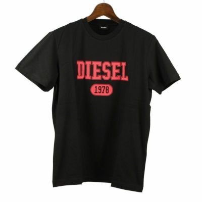 ディーゼル DIESEL Tシャツ メンズ T-DIEGOR-DIV Mサイズ ブラック A03766-0AAXJ 9XX BK | GINZA  LoveLove（ラブラブ）