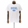 ディーゼル DIESEL Tシャツ メンズ T-DIEGOR-K46 Mサイズ ホワイト A03824-0GRAI 100 WH