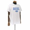 ディーゼル DIESEL Tシャツ メンズ T-DIEGOR-K46 Mサイズ ホワイト A03824-0GRAI 100 WH