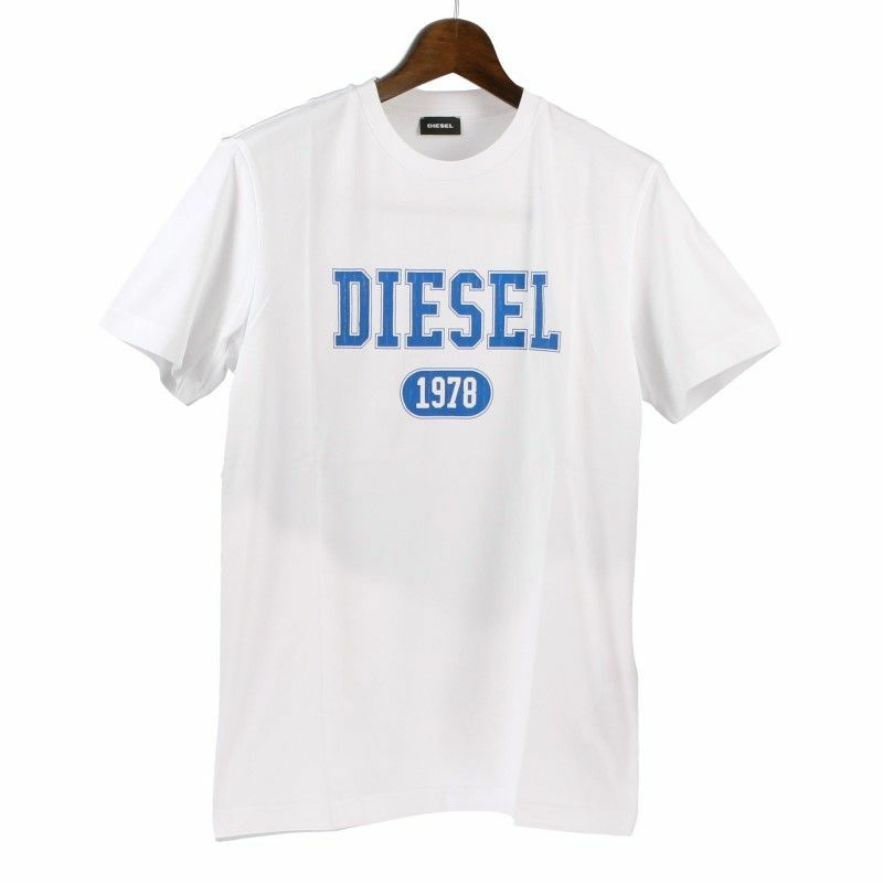 ディーゼル DIESEL Tシャツ メンズ T-DIEGOR-K46 XLサイズ ホワイト A03824-0GRAI 100 WH