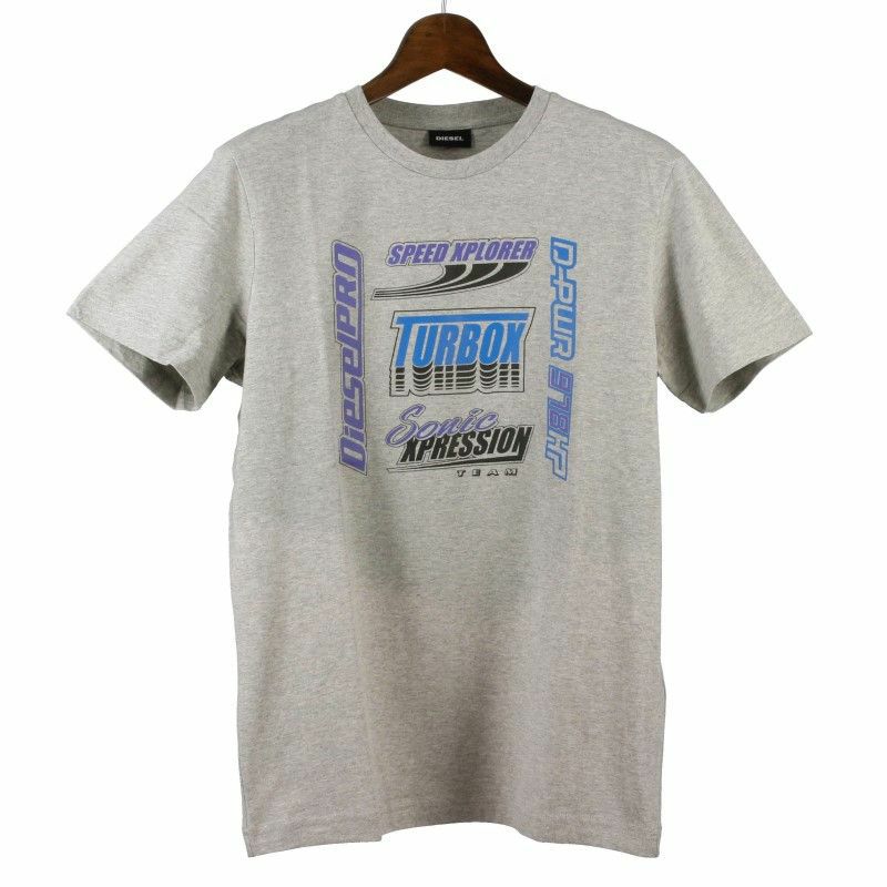 DIESEL グレー Tシャツ Sサイズ