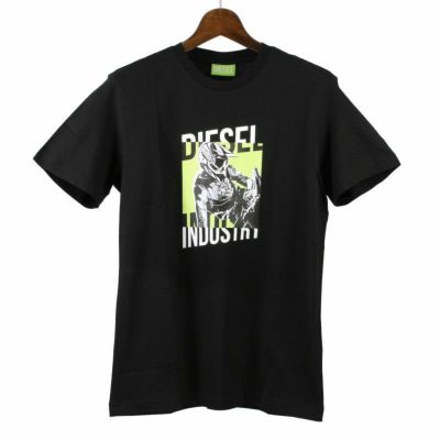 DIESEL ディーゼル Tシャツ 半袖 メンズ T JUST K3 ブラック M