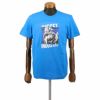 ディーゼル DIESEL Tシャツ メンズ T-DIEGOS-K44 Sサイズ ブルー A02397-0GRAI 89R BLUE