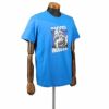 ディーゼル DIESEL Tシャツ メンズ T-DIEGOS-K44 Sサイズ ブルー A02397-0GRAI 89R BLUE