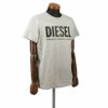 ディーゼル DIESEL Tシャツ メンズ T-DIEGOS-LOGO Mサイズ グレー SXED-0AAXJ 912 GRY