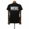 ディーゼル DIESEL Tシャツ メンズ T-DIEGOS-LOGO Mサイズ ブラック SXED-0AAXJ 900 BK