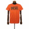 ディーゼル DIESEL Tシャツ メンズ T-DIEGOS-LOGO Sサイズ オレンジ SXED-0AAXJ 38L OR