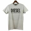 ディーゼル DIESEL Tシャツ メンズ T-DIEGOS-LOGO Sサイズ グレー SXED-0AAXJ 912 GRY