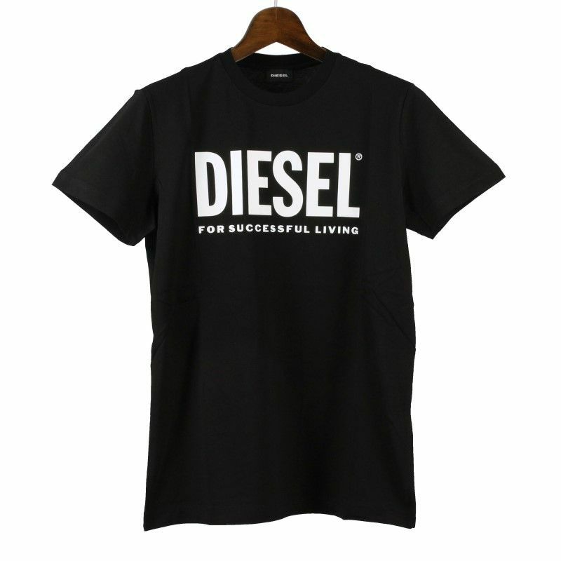 ディーゼル DIESEL Tシャツ メンズ T-DIEGOS-LOGO Sサイズ ブラック SXED-0AAXJ 900 BK