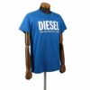 ディーゼル DIESEL Tシャツ メンズ T-DIEGOS-LOGO XSサイズ ブルー SXED-0AAXJ 811 BU