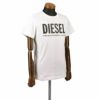 ディーゼル DIESEL Tシャツ メンズ T-DIEGOS-LOGO XSサイズ ホワイト SXED-0AAXJ 100 WH