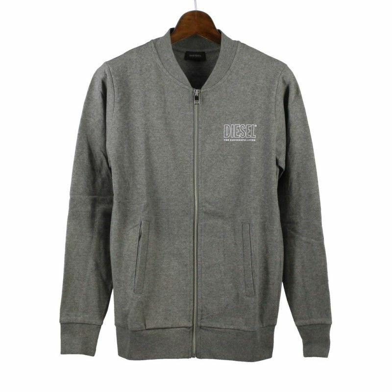 ディーゼル DIESEL パーカー メンズ グレー Sサイズ 00SFWI-0QAZK 96X GRAY