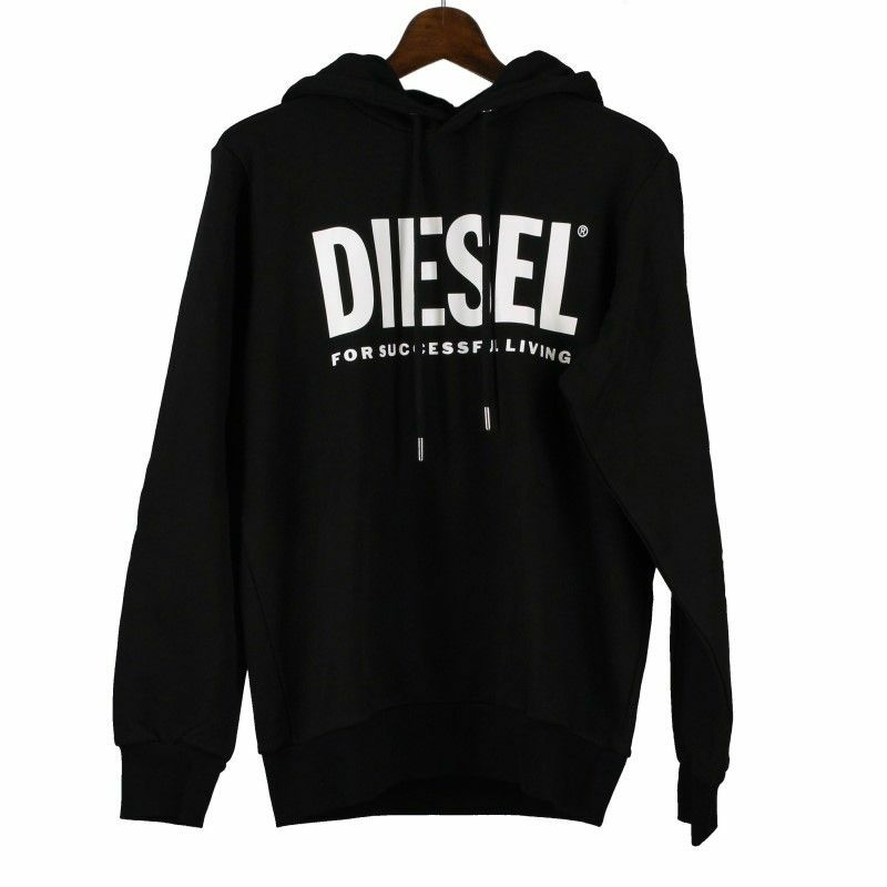 ディーゼル DIESEL パーカー メンズ ブラック Sサイズ 00SAQJ-0BAWT 900 BK