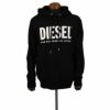 ディーゼル DIESEL パーカー メンズ ブラック XSサイズ 00SAQJ-0BAWT 900 BK