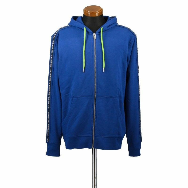 ディーゼル DIESEL パーカー メンズ ブルー Mサイズ SE8M-0TAWI 89V BLUE