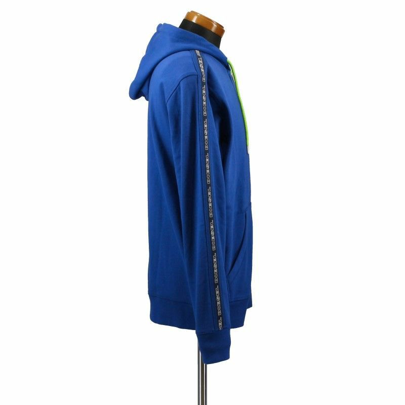 ディーゼル DIESEL パーカー メンズ ブルー Mサイズ SE8M-0TAWI 89V BLUE