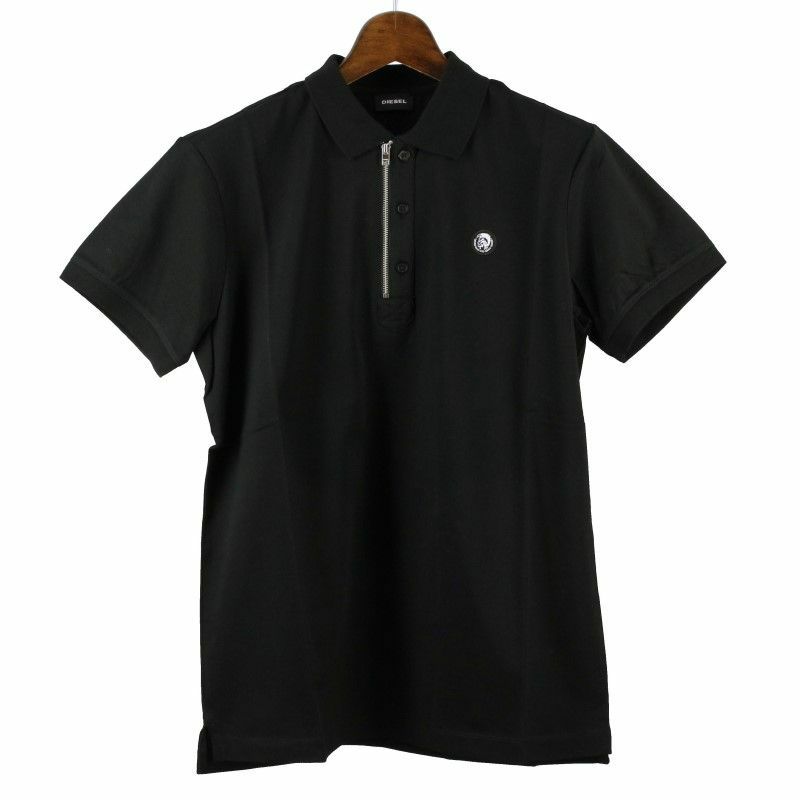 ディーゼル DIESEL ポロシャツ メンズ T-HART Sサイズ ブラック