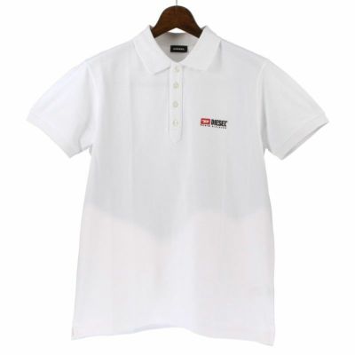 ディーゼル DIESEL ポロシャツ メンズ T-WEET-DIV Sサイズ ホワイト 