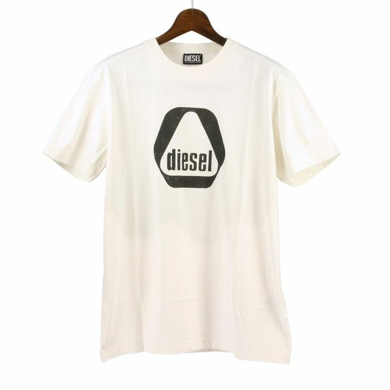 ディーゼル Tシャツ メンズ T DIEGER G10 Lサイズ ホワイト A09674 0CATM 141 IVORY
