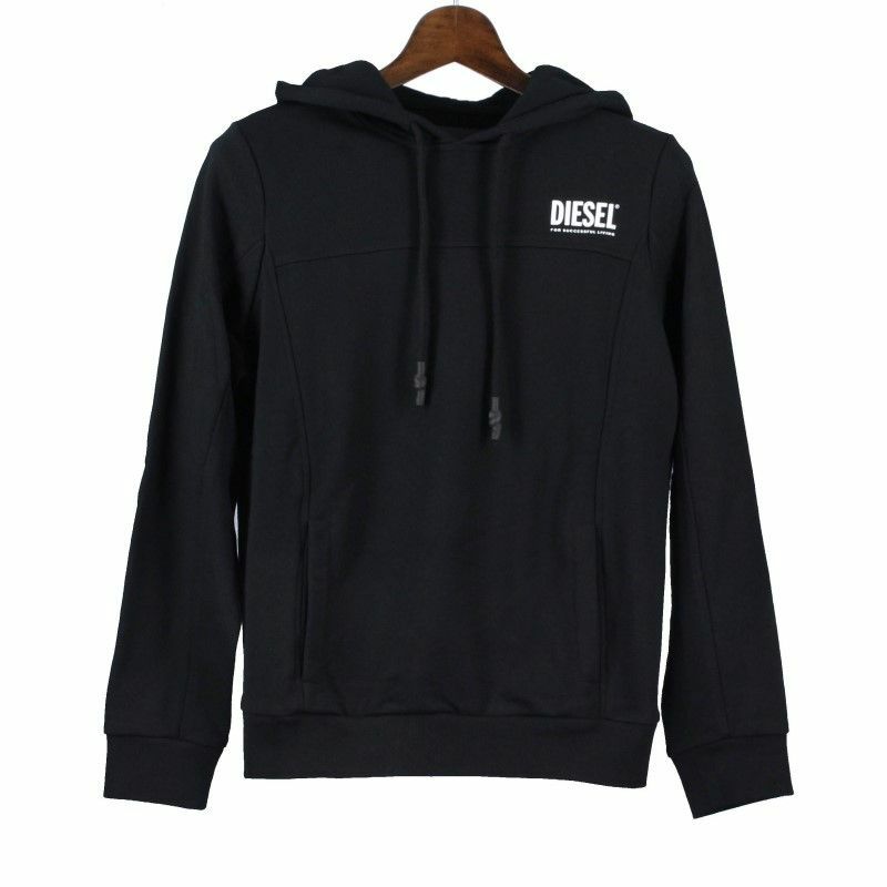 ディーゼル DIESEL パーカー レディース ブラック XXSサイズ 00S2JF