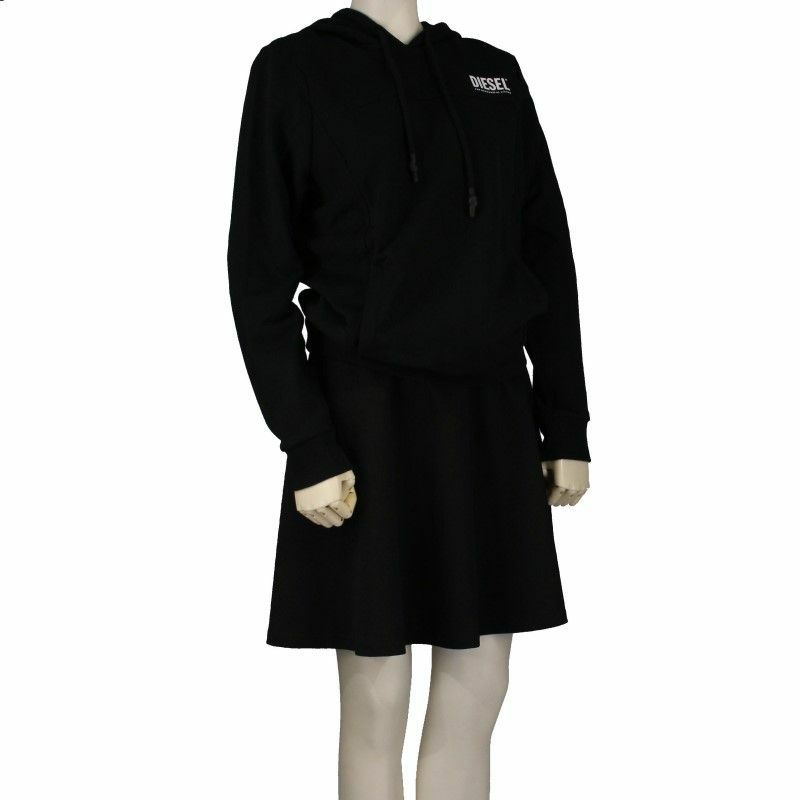 ディーゼル DIESEL パーカー レディース ブラック XXSサイズ 00S2JF-0PAZF ZIP 900 BK