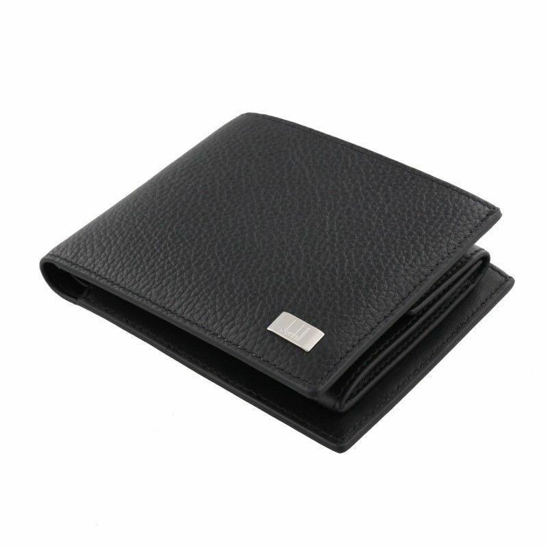 dunhill ダンヒル 二つ折り財布 メンズ アボリティーズ ブラック 19F2932AV001R BLACK 父の日