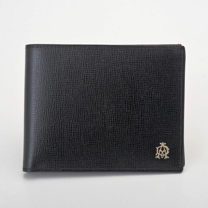ダンヒル dunhill 二つ折り財布 メンズ ブラック DU19F2F32SG001R 