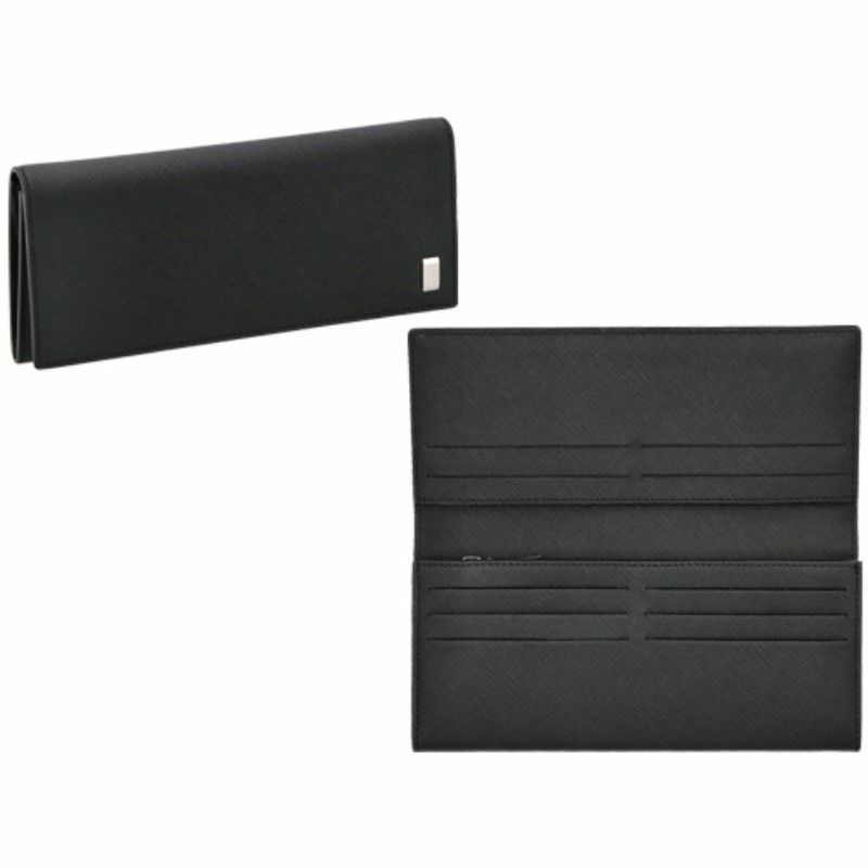 ダンヒル dunhill 長財布 メンズ ブラック 22R2P12PS001R PLAIN BLACK