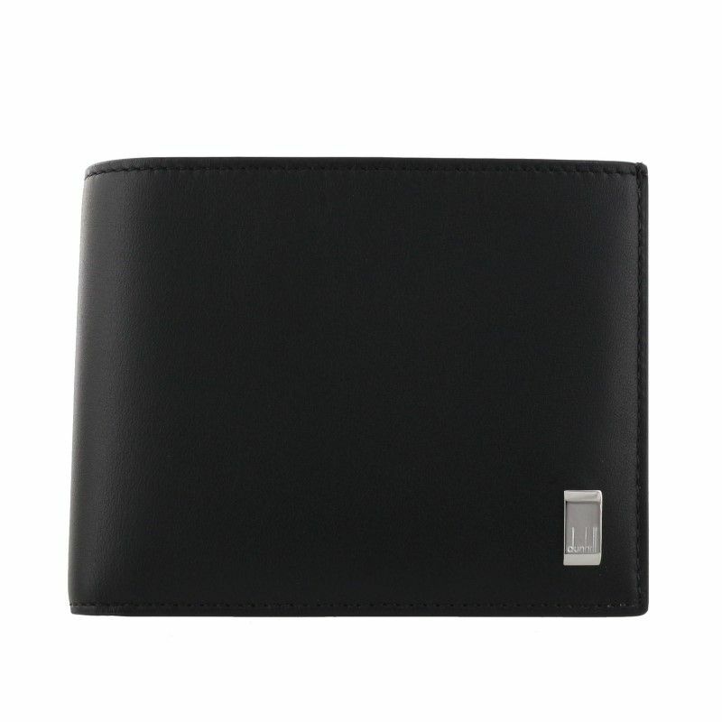 ダンヒル dunhill 二つ折り財布 メンズ ブラック 19F2F32AT001R BLACK 