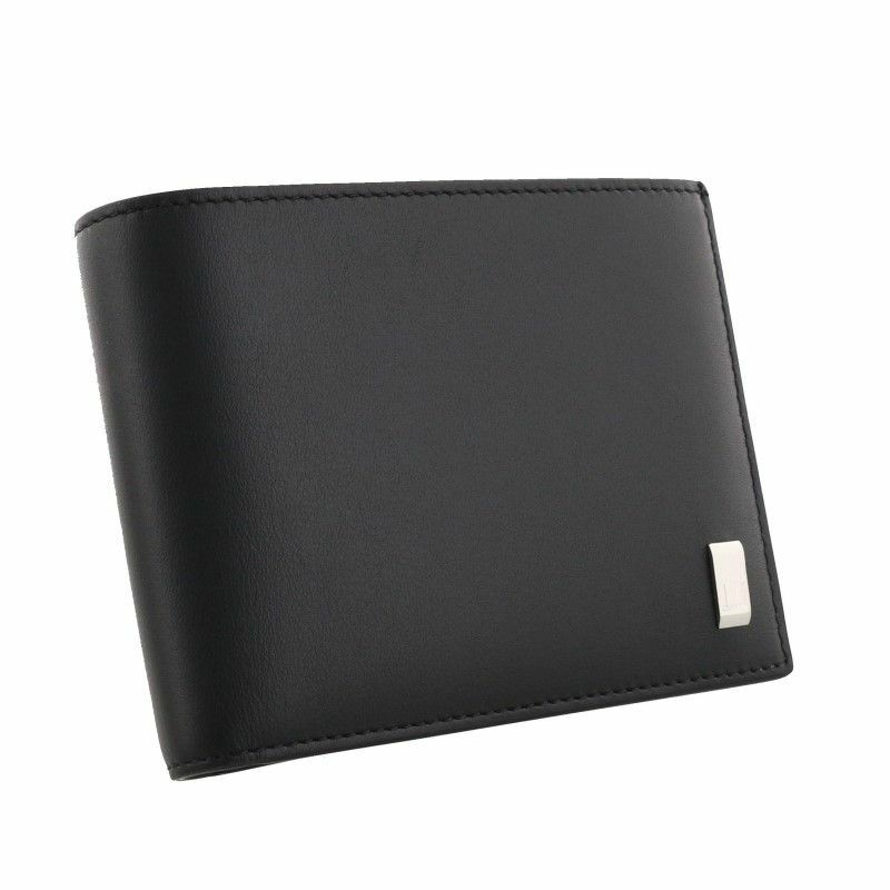 ダンヒル danhil 二つ折り財布メンズエンジンターン新古品 L2AE32D 