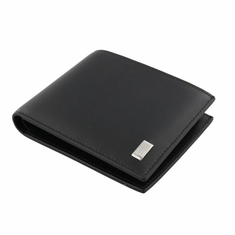 ダンヒル dunhill 二つ折り財布 メンズ ブラック 19F2F32AT001R BLACK 