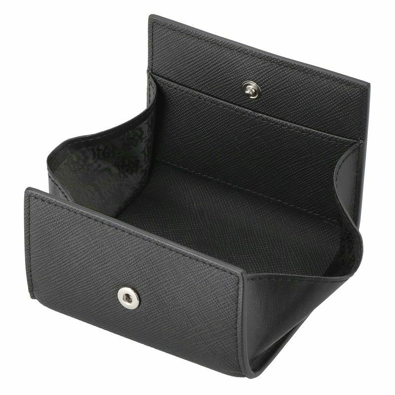 た*ち様 新品未使用　dunhill ダンヒルレザー コインケース 黒　保証書付 dunhill コインケース 「DUNHILL/ダンヒル」本革 ロゴ刻印メタル