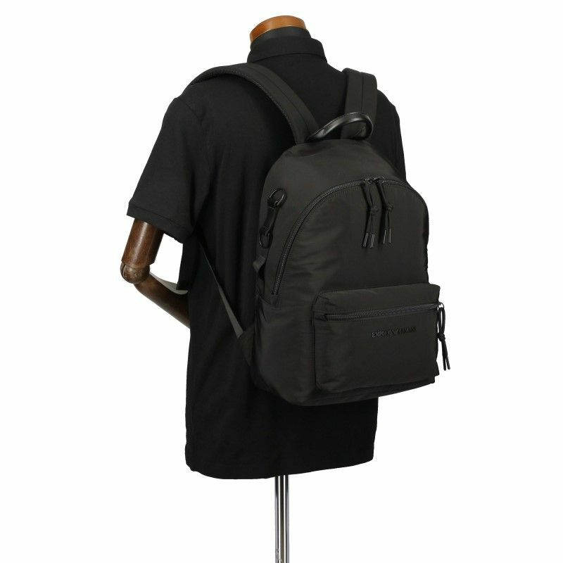 エンポリオ アルマーニ EMPORIO ARMANI バックパック メンズ ブラック Y4O378 Y153V 81073 BLACK