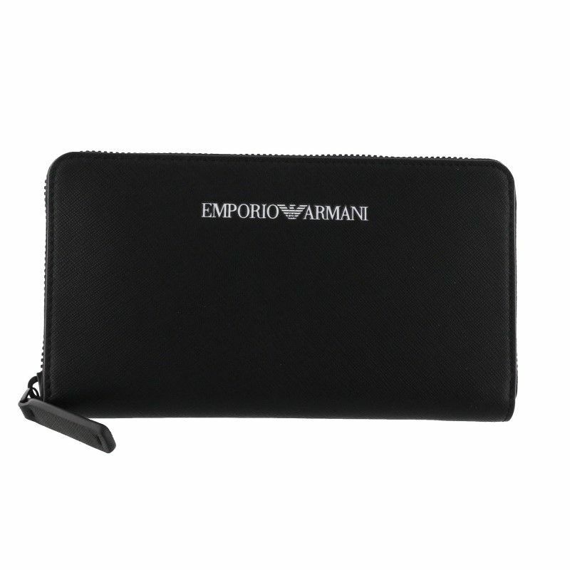 エンポリオ アルマーニ EMPORIO ARMANI 長財布 メンズ ブラック YEME49 Y020V 81072 BLACK | GINZA  LoveLove（ラブラブ）