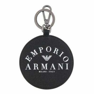 EMPORIO ARMANI エンポリオ アルマーニ キーリング ブラック Y4R253