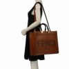 フェンディ FENDI トートバッグ レディース ブラウン 8BH386 ABVL F0PWZ