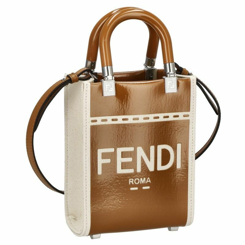 FENDI フェンディ ショルダーバッグ レディース サンシャイン ブラウン