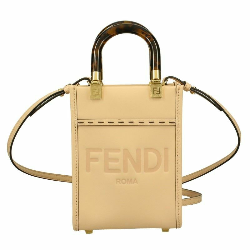 FENDI フェンディ ショルダーバッグ レディース ベージュ 8BS051ABVL F14N1