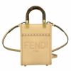 FENDI フェンディ ショルダーバッグ レディース ベージュ 8BS051ABVL F14N1