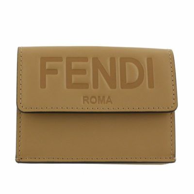 フェンディ FENDI 三つ折り財布 レディース ブラウン 8M0395 AAYZ